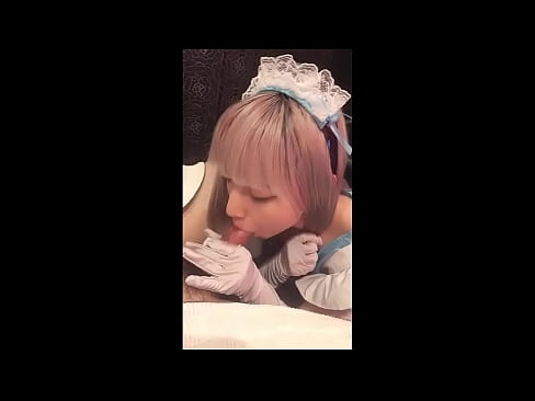 ❤️ Japoński Idol [mayuka], kostium francuskiej pokojówki, część 1, obciąganie i walenie konia z balsamem ❤❌ Fucking video at us ❌️